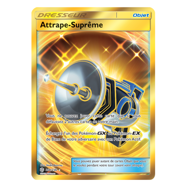 Découvrez Attrape-Suprême, carte Holographique rare de la série Éclipse Cosmique