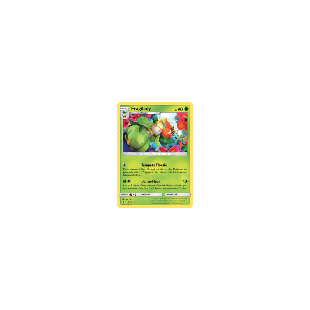 Carte Fragilady - Rare de Pokémon Gardiens Ascendants 5/145