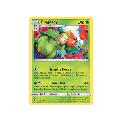 Carte Fragilady - Rare de Pokémon Gardiens Ascendants 5/145