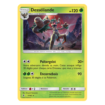 Desséliande 7/145 : Joyau Rare de l'extension Pokémon Gardiens Ascendants