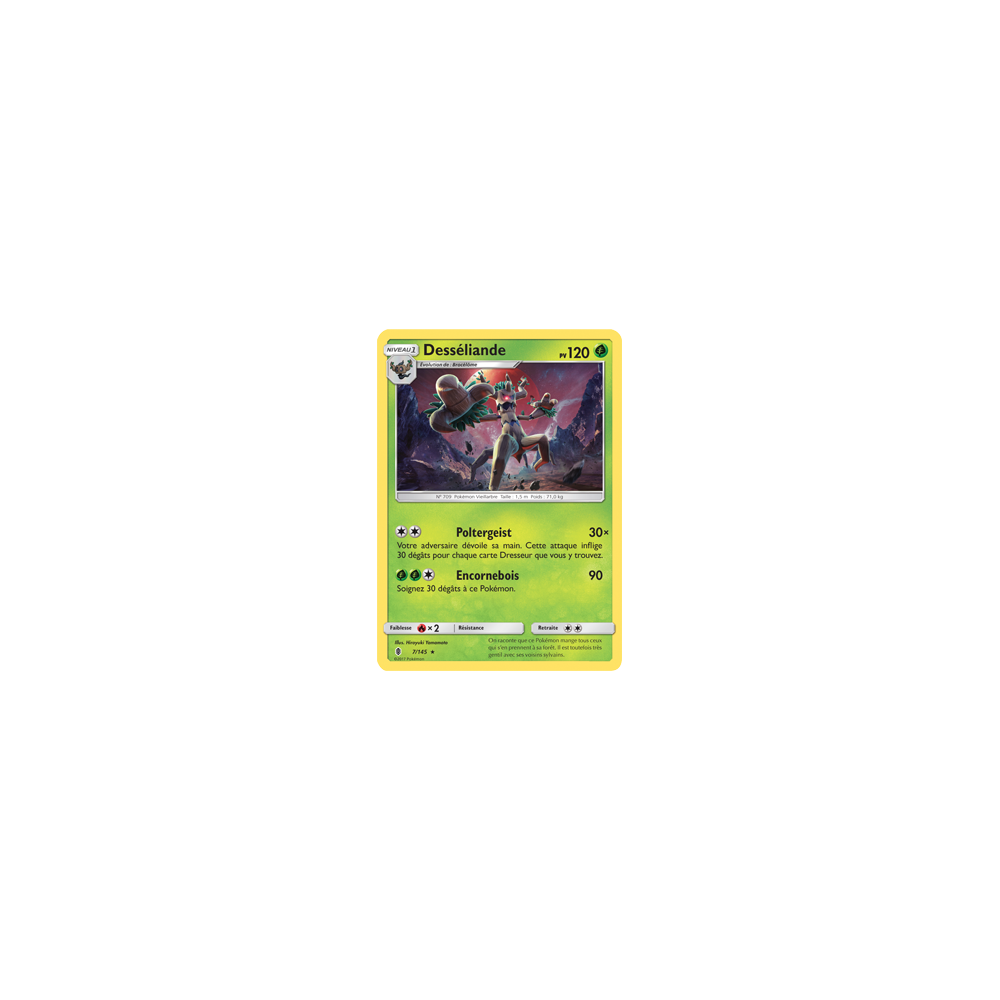 Desséliande 7/145 : Joyau Rare de l'extension Pokémon Gardiens Ascendants