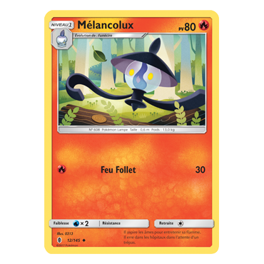 Découvrez Mélancolux, carte Peu commune de la série Gardiens Ascendants