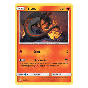 Découvrez Tritox, carte Commune de la série Gardiens Ascendants