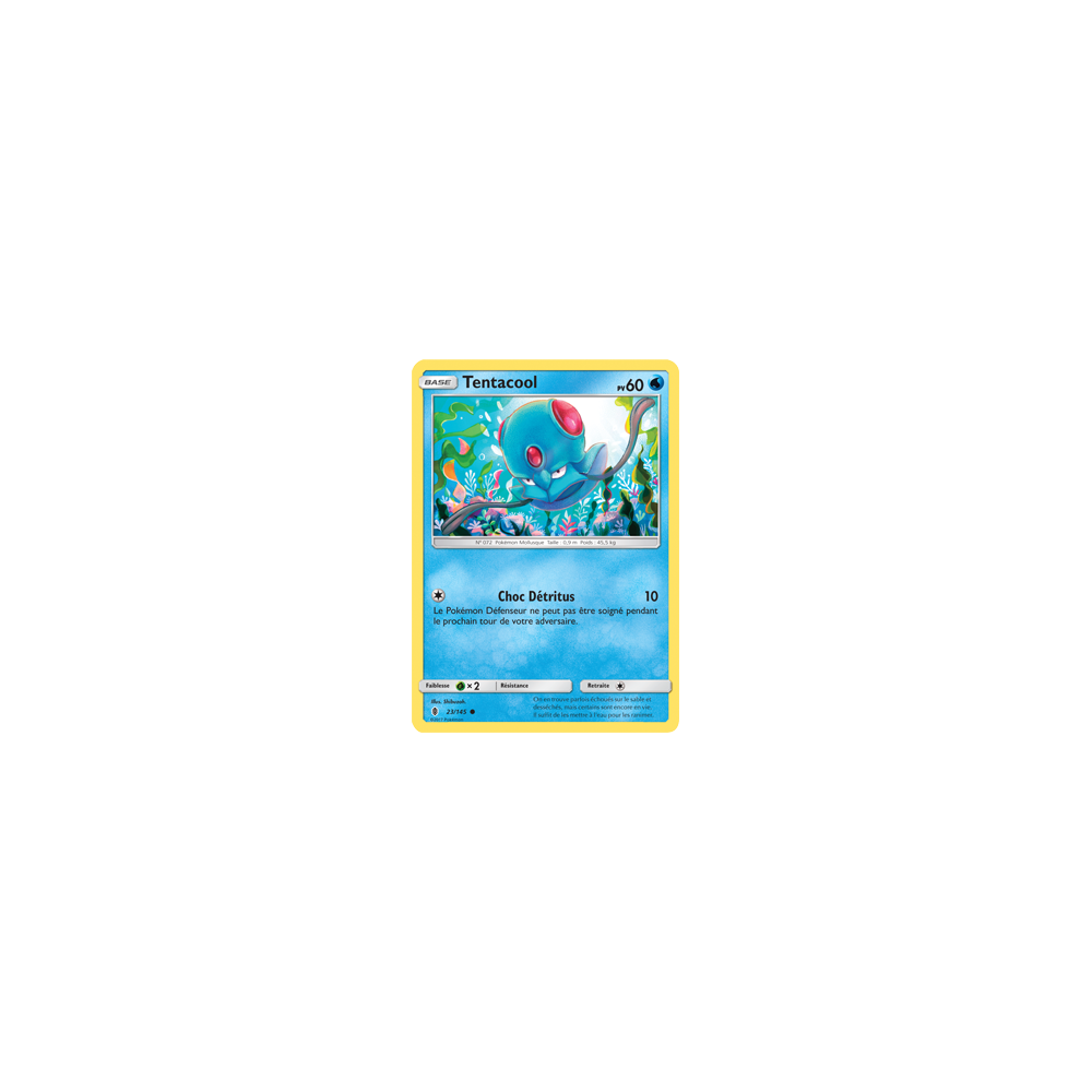 Tentacool 23/145 : Joyau Commune de l'extension Pokémon Gardiens Ascendants