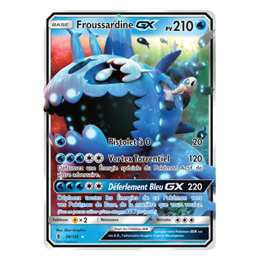 Découvrez Froussardine, carte Holographique rare GX de la série Gardiens Ascendants