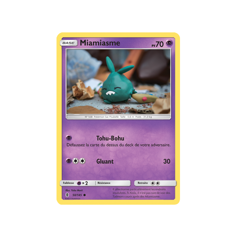 Carte Miamiasme - Commune de Pokémon Gardiens Ascendants 50/145