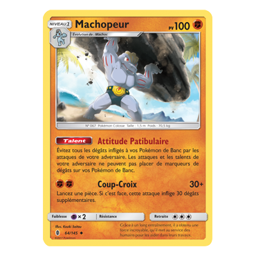 Découvrez Machopeur, carte Peu commune de la série Gardiens Ascendants