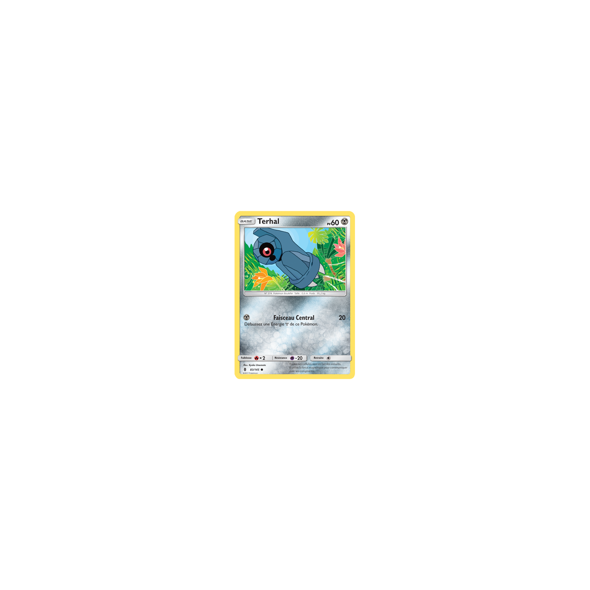 Carte Terhal - Commune de Pokémon Gardiens Ascendants 83/145