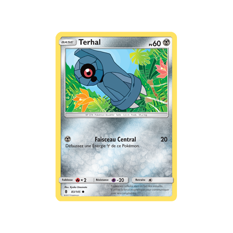 Carte Terhal - Commune de Pokémon Gardiens Ascendants 83/145