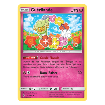 Découvrez Guérilande, carte Holographique rare de la série Gardiens Ascendants