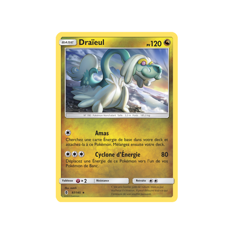 Draïeul 97/145 : Joyau Holographique rare de l'extension Pokémon Gardiens Ascendants