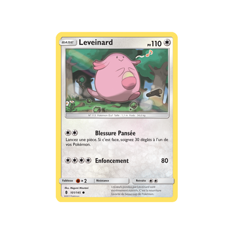 Carte Leveinard - Commune de Pokémon Gardiens Ascendants 101/145