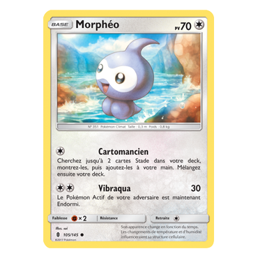 Morphéo 105/145 : Joyau Commune de l'extension Pokémon Gardiens Ascendants