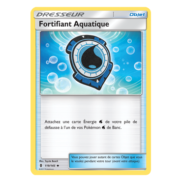 Fortifiant Aquatique 119/145 : Joyau Peu commune de l'extension Pokémon Gardiens Ascendants