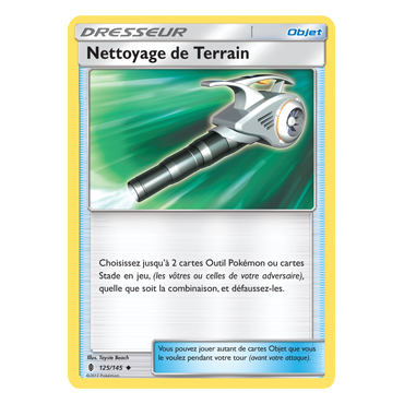 Nettoyage de Terrain 125/145 : Joyau Peu commune de l'extension Pokémon Gardiens Ascendants