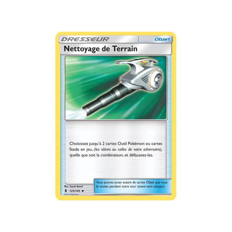 Nettoyage de Terrain 125/145 : Joyau Peu commune de l'extension Pokémon Gardiens Ascendants