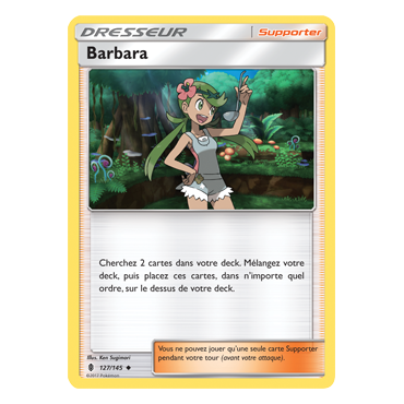 Barbara 127/145 : Joyau Peu commune de l'extension Pokémon Gardiens Ascendants