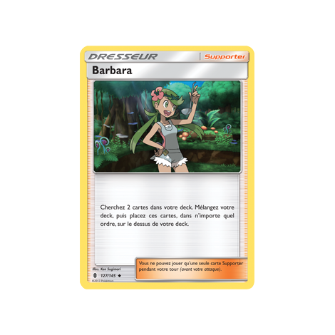 Barbara 127/145 : Joyau Peu commune de l'extension Pokémon Gardiens Ascendants