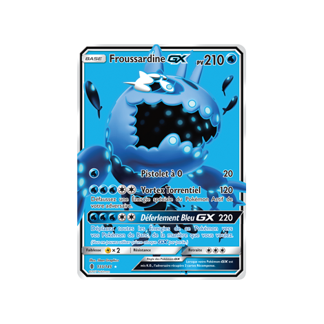 Froussardine 133/145 : Joyau Ultra rare de l'extension Pokémon Gardiens Ascendants