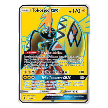 Tokorico 135/145 : Joyau Ultra rare de l'extension Pokémon Gardiens Ascendants