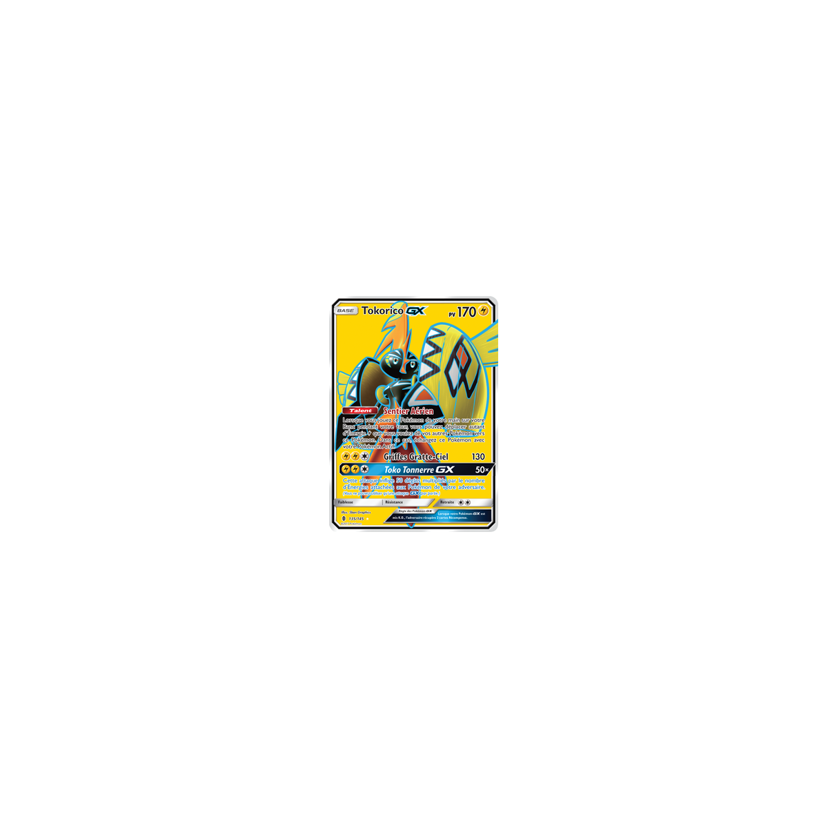 Tokorico 135/145 : Joyau Ultra rare de l'extension Pokémon Gardiens Ascendants