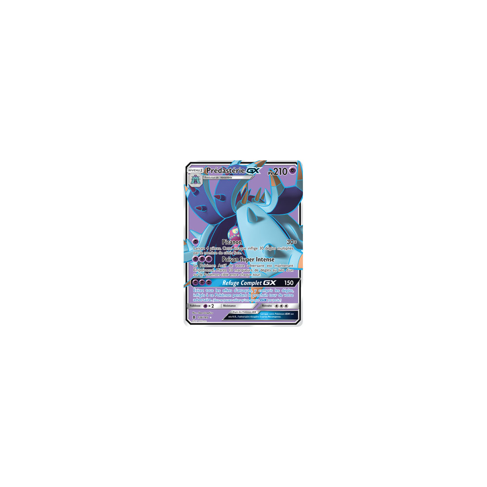 Carte Prédastérie - Ultra rare de Pokémon Gardiens Ascendants 136/145