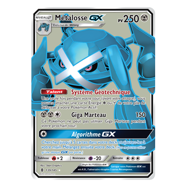 Découvrez Métalosse, carte Ultra rare de la série Gardiens Ascendants