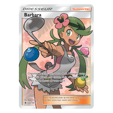 Découvrez Barbara, carte Ultra rare de la série Gardiens Ascendants