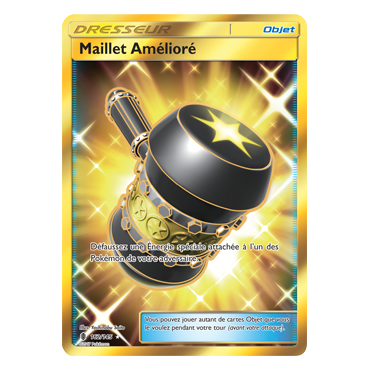 Découvrez Maillet Amélioré, carte Holographique rare de la série Gardiens Ascendants