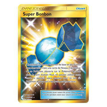 Découvrez Super Bonbon, carte Holographique rare de la série Gardiens Ascendants