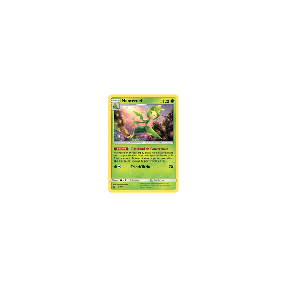 Manternel 9/236 : Joyau Rare de l'extension Pokémon Harmonie des Esprits