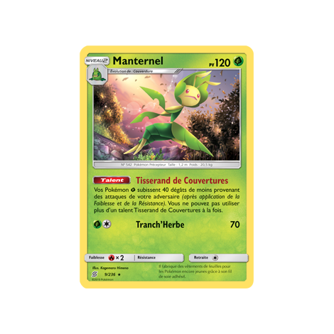 Manternel 9/236 : Joyau Rare de l'extension Pokémon Harmonie des Esprits