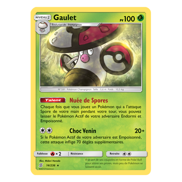Gaulet 14/236 : Joyau Rare de l'extension Pokémon Harmonie des Esprits