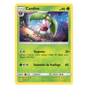 Candine 18/236 : Joyau Peu commune de l'extension Pokémon Harmonie des Esprits