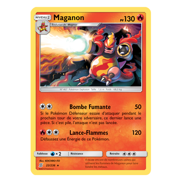 Maganon 22/236 : Joyau Rare de l'extension Pokémon Harmonie des Esprits