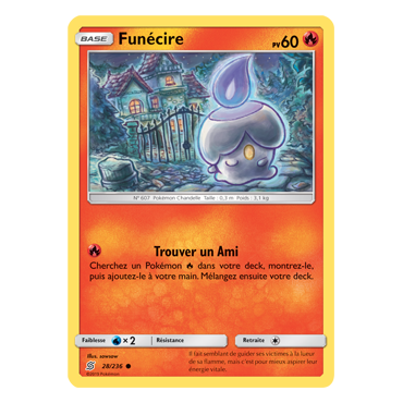 Carte Funécire - Commune de Pokémon Harmonie des Esprits 28/236