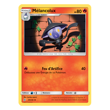 Carte Mélancolux - Peu commune de Pokémon Harmonie des Esprits 29/236