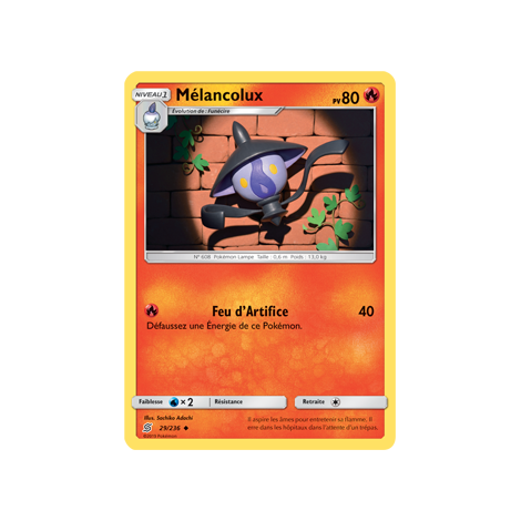 Carte Mélancolux - Peu commune de Pokémon Harmonie des Esprits 29/236