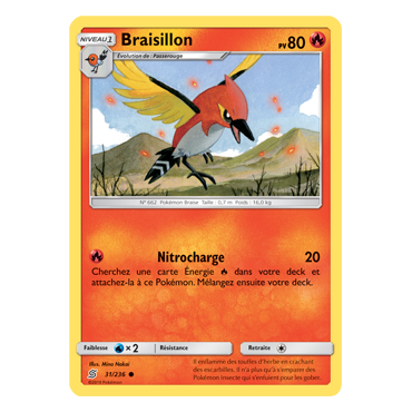 Découvrez Braisillon, carte Commune de la série Harmonie des Esprits