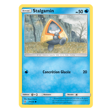 Carte Stalgamin - Commune de Pokémon Harmonie des Esprits 37/236