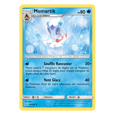 Momartik 38/236 : Joyau Holographique rare de l'extension Pokémon Harmonie des Esprits