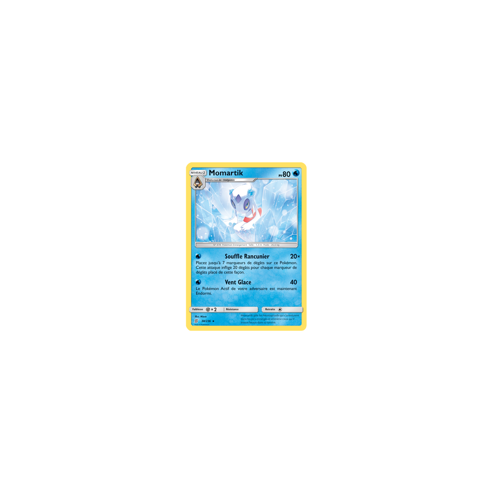 Momartik 38/236 : Joyau Holographique rare de l'extension Pokémon Harmonie des Esprits