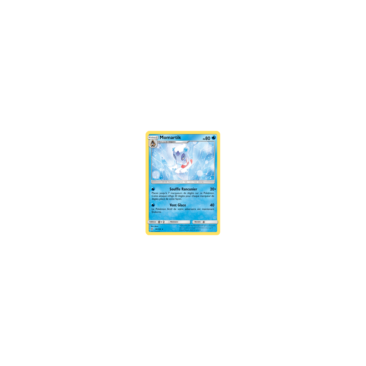 Momartik 38/236 : Joyau Holographique rare de l'extension Pokémon Harmonie des Esprits