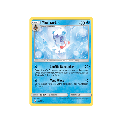 Momartik 38/236 : Joyau Holographique rare de l'extension Pokémon Harmonie des Esprits