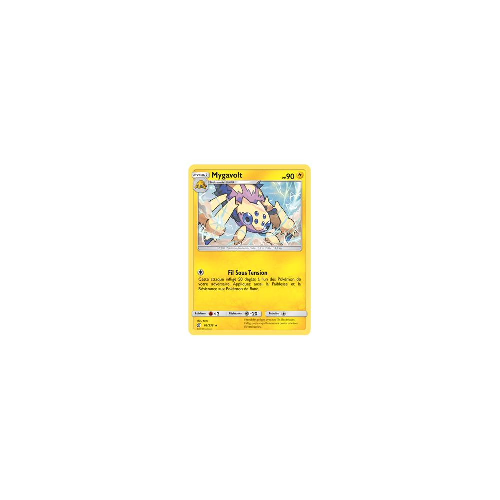 Carte Mygavolt - Rare de Pokémon Harmonie des Esprits 62/236