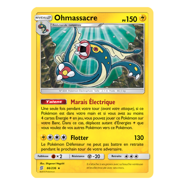 Carte Ohmassacre - Holographique rare de Pokémon Harmonie des Esprits 66/236