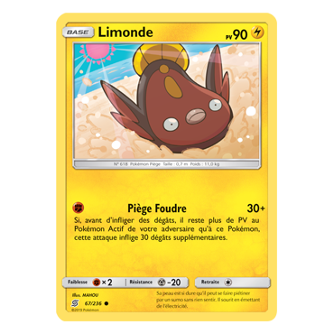 Carte Limonde - Commune de Pokémon Harmonie des Esprits 67/236