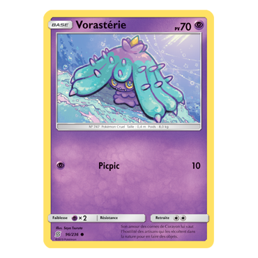Carte Vorastérie - Commune de Pokémon Harmonie des Esprits 96/236