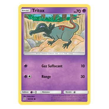 Découvrez Tritox, carte Commune de la série Harmonie des Esprits