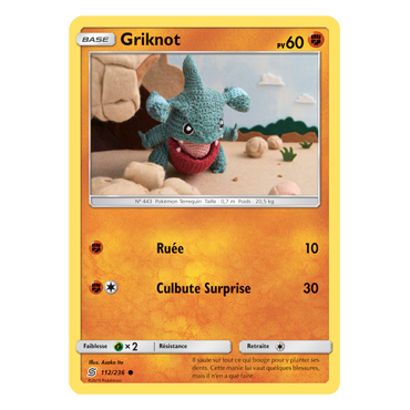 Découvrez Griknot, carte Commune de la série Harmonie des Esprits